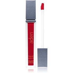 Aden Cosmetics Liquid Lipstick folyékony rúzs árnyalat 09 Wild Red 7 ml