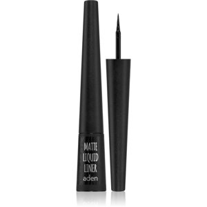 Aden Cosmetics Matte Liquid Liner szemhéjtus árnyalat Black 2,5 ml