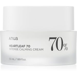 Anua Heartleaf 70% Intense Calming Cream intenzív nyugtató és védő krém minden bőrtípusra, beleértve az érzékeny bőrt is 50 ml