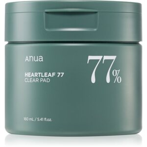 Anua Heartleaf 77% Toner Pad bőrhámlasztó tisztító párnácskák a mitesszerek ellen 70 db