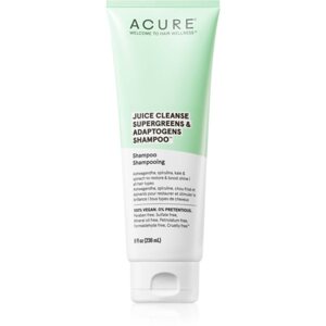 ACURE Juice Cleanse Supergreens & Adaptogens energizáló sampon a károsult hajra és fejbőrre 236 ml