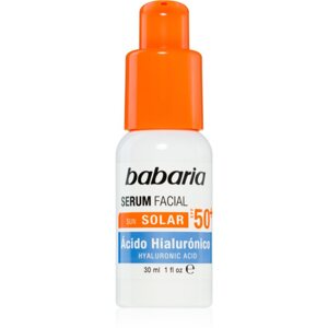 Babaria Sun Face hidratáló szérum magas UV védelemmel SPF 50+ 30 ml