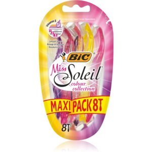 BIC Miss Soleil Color eldobható borotvák hölgyeknek 8 db