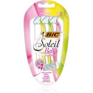 BIC Soleil Bella Colours eldobható borotvák hölgyeknek 3 db