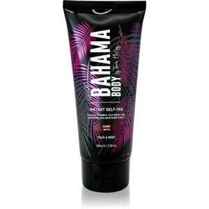 Bahama Body Instant Self-Tan önbarnító krém testre és arcra árnyalat Dark 100 ml