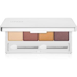 Clinique All About Shadow™ Quad szemhéjfesték paletta árnyalat Morning Java - Shimmer 3,3 g
