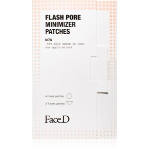 Face D Flash Pore Minimizer hámlasztó kendők hidratálja a bőrt és minimalizálja a pórusokat 8 db