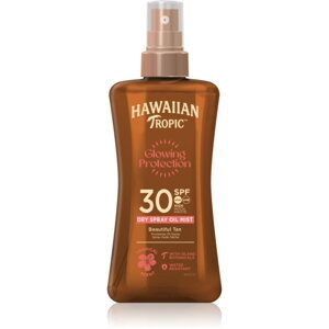 Hawaiian Tropic Glowing Protection napozó átlátszó permet SPF 30 200 ml