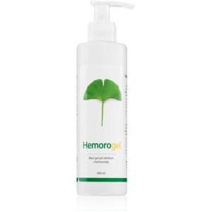Hemorogel Hemorogel wash gel gyengéd tisztító gél aranyér kezelésére 200 ml