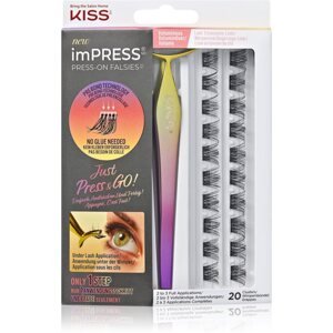 KISS imPRESS Press-on Falsies csomós műszempilla 02 Voluminous 20 db