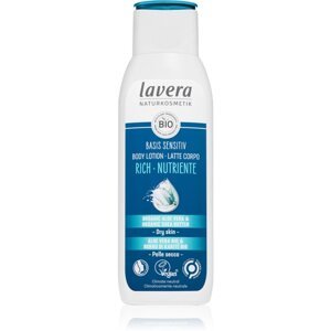 Lavera Basis Sensitiv intenzíven tápláló testápoló tej száraz bőrre 250 ml