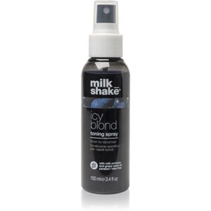 Milk Shake Icy Blond Toning Spray spray semlegesíti a sárgás tónusokat 100 ml