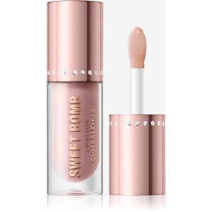 Makeup Revolution Y2k Sweet Bomb csillogó ajakfény árnyalat Candyfloss Pink Glitter 4.5 ml