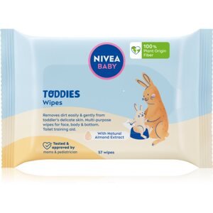 NIVEA BABY Toddies nedves törlőkendők gyermekeknek 57 db