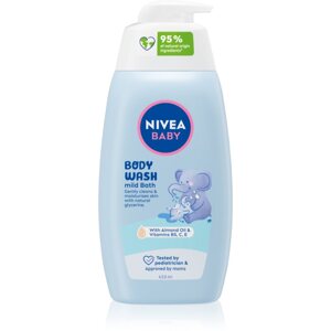 NIVEA BABY gyengéd tusfürdő gél 450 ml