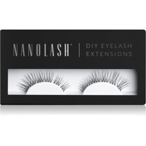 Nanolash DIY Eyelash Extensions Csomómentes elválasztott szempillák Innocent 36 db