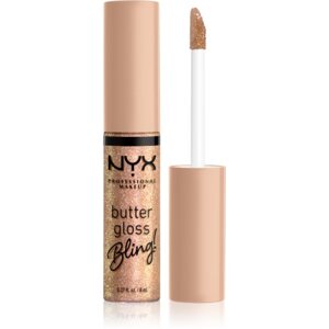 NYX Professional Makeup Butter Gloss Bling ajakfény csillogó árnyalat 01 Bring The Bling 8 ml