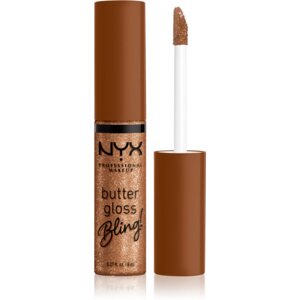 NYX Professional Makeup Butter Gloss Bling ajakfény csillogó árnyalat 04 Pay Me In Gold 8 ml