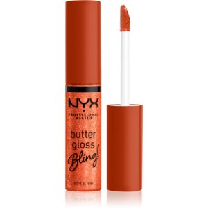 NYX Professional Makeup Butter Gloss Bling ajakfény csillogó árnyalat 06 Shimmer Down 8 ml