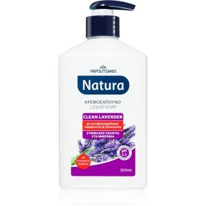 PAPOUTSANIS Natura Clean Lavender folyékony szappan 300 ml