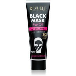 Revuele Black Mask Peel Off Co-Enzymes lehúzható maszk a mitesszerek ellen 80 ml