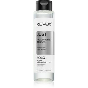 Revox B77 Just Hyaluronic Acid 3% hidratáló tisztító gél az arcra 250 ml