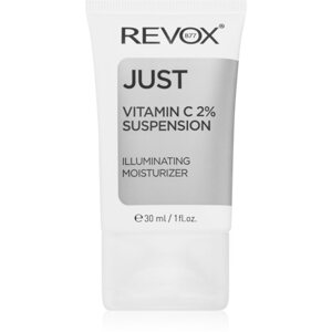 Revox B77 Just Vitamin C 2% Suspension világosító hidratáló krém az arcra és a nyakra 30 ml