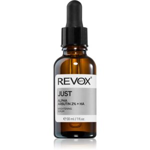Revox B77 Just Alpha Arbutin 2% + HA élénkítő szérum az arcra és a nyakra 30 ml