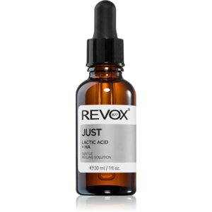 Revox B77 Just Lactic Acid + HA feszesítő hámlasztó szérum az arcra és a nyakra 30 ml