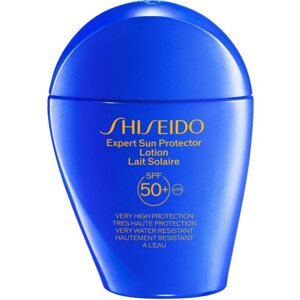 Shiseido Expert Sun Protector Lotion SPF 50+ naptej arca és testre SPF 50+ 50 ml