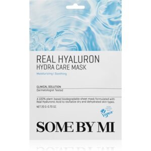 Some By Mi Clinical Solution Hyaluron Hydra Care Mask hidratáló gézmaszk nyugtató hatással 20 g