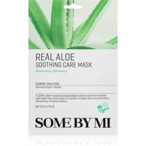 Some By Mi Clinical Solution Aloe Soothing Care Mask nyugtató hatású gézmaszk 20 g