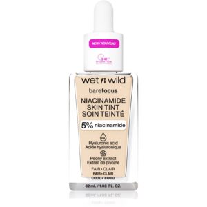 Wet n Wild Bare Focus Niacinamide Skin Tint könnyű hidratáló alapozó árnyalat Fair 32 ml