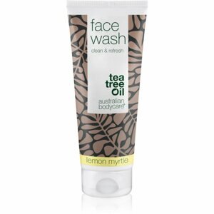 Australian Bodycare Face Wash Lemon Myrtle tisztító gél az arcbőrre a problémás bőrre 100 ml