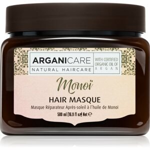 Arganicare Monoi Hair Masque regeneráló hajmasz napozás után 500 ml