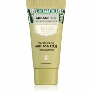 Arganicare Ricin Hair Growth Stimulator erősítő maszk a gyenge, hullásra hajlamos hajra minden hajtípusra 50 ml