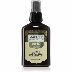 Arganicare Ricin 10 In 1 Leave-In Hair Repair hajkúra 10 az 1-ben táplált és fényes hatásért 150 ml
