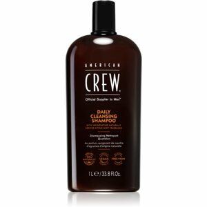 American Crew Daily Cleansing Shampoo tisztító sampon uraknak 1000 ml