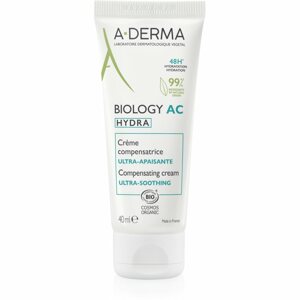 A-Derma Biology hidratáló és nyugtató krém 48 órás hatás 40 ml