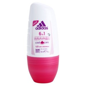 Adidas Cool & Care 6 in 1 golyós dezodor roll-on hölgyeknek 50 ml