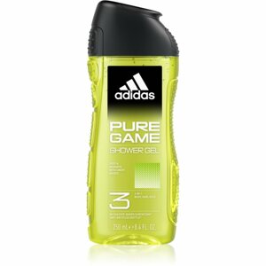 Adidas Pure Game tusfürdő gél arcra, testre és hajra 3 az 1-ben 250 ml