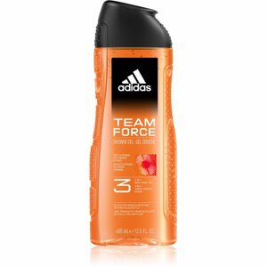 Adidas Team Force tusfürdő gél arcra, testre és hajra 3 az 1-ben 400 ml