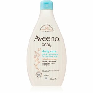 Aveeno Baby Hair&Body Wash sampon gyermekeknek haj és test 400 ml