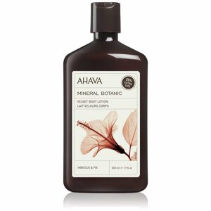 AHAVA Mineral Botanic Hibiscus & Fig bársonyos testápoló tej Hibiszkusz és füge 500 ml