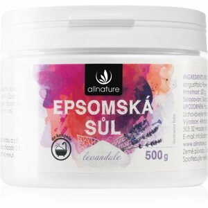 Allnature Epsom salt Lavender fürdősó 500 g