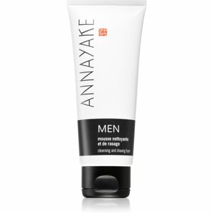 Annayake Men's Line Mousse nettoyante et de rasage hab a borotválkozáshoz és a bőrtisztításhoz 100 ml