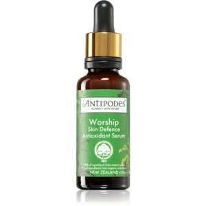 Antipodes Worship Skin Defence Antioxidant Serum bőr szérum a sejtek oxidatív stressz elleni védelmének támogatására 30 ml