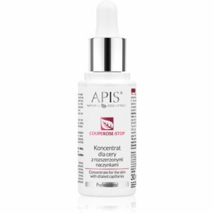 Apis Natural Cosmetics Couperose-Stop koncentrált ápolás Érzékeny, bőrpírra hajlamos bőrre 30 ml