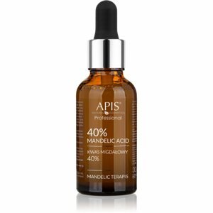 Apis Natural Cosmetics TerApis 40% Mandelic Acid feszesítő hámlasztó szérum a bőr tökéletlenségei ellen 30 ml