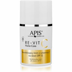 Apis Natural Cosmetics Re-Vit C Home Care könnyű hidratáló krém SPF 15 50 ml